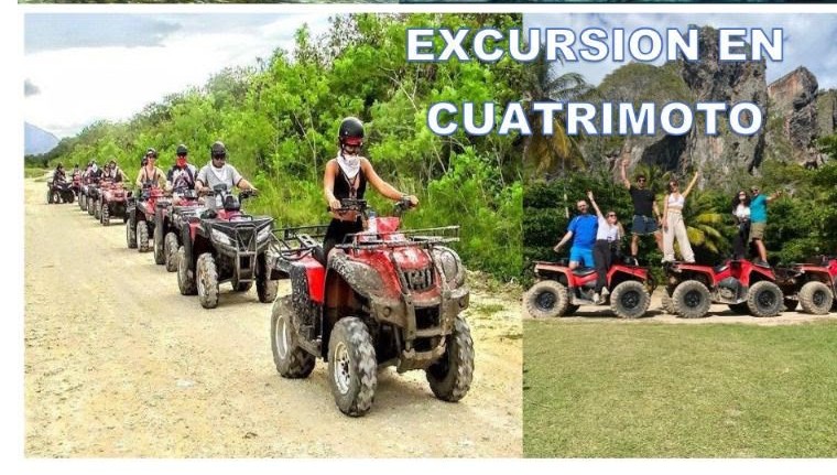 Excursión en cuatrimoto por Las Galeras